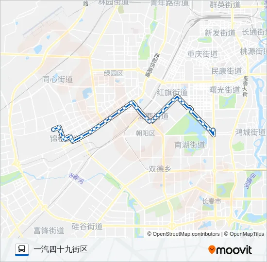 232路 Bus Line Map