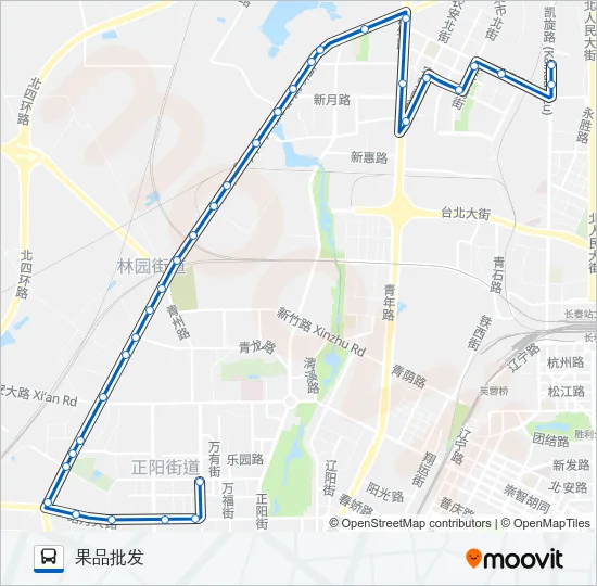 235路 Bus Line Map