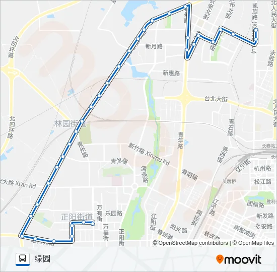 235路 Bus Line Map