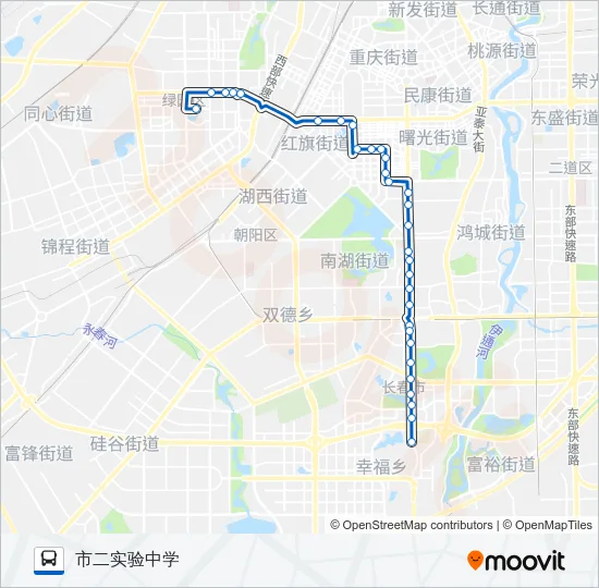 240路 Bus Line Map