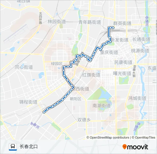 245路 Bus Line Map