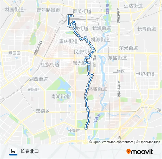 246路 Bus Line Map