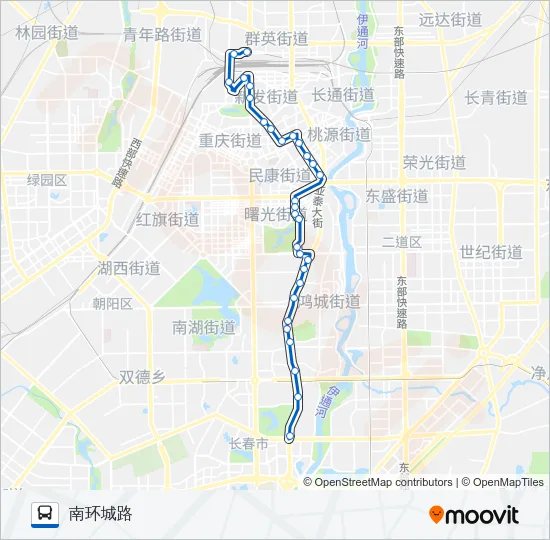 246路 Bus Line Map