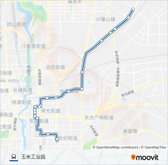 247路 Bus Line Map