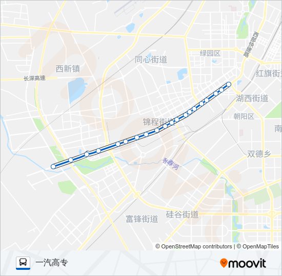 公交251路的线路图