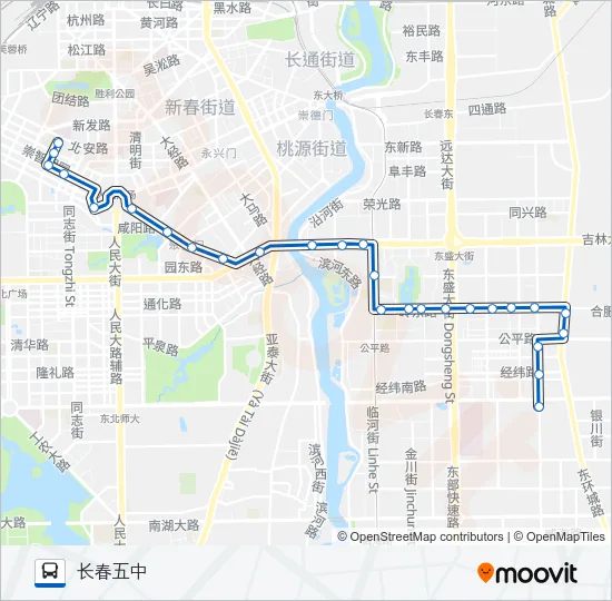 254路 Bus Line Map