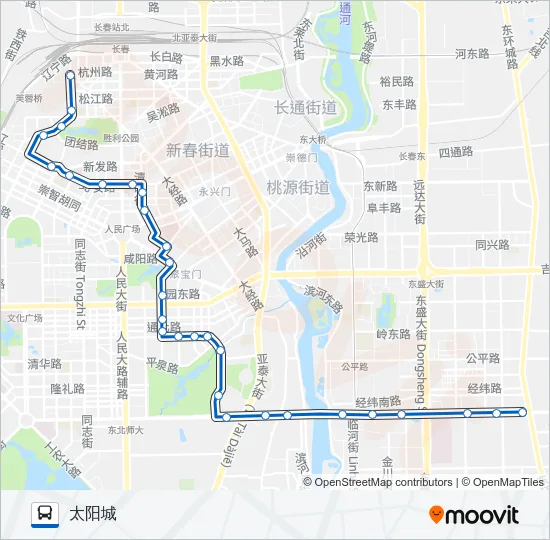 260路 Bus Line Map