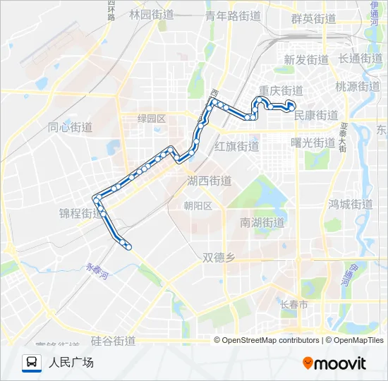 261路 Bus Line Map