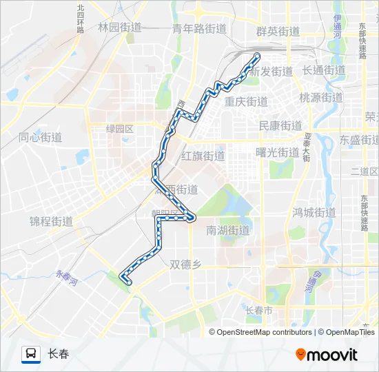 262路 Bus Line Map