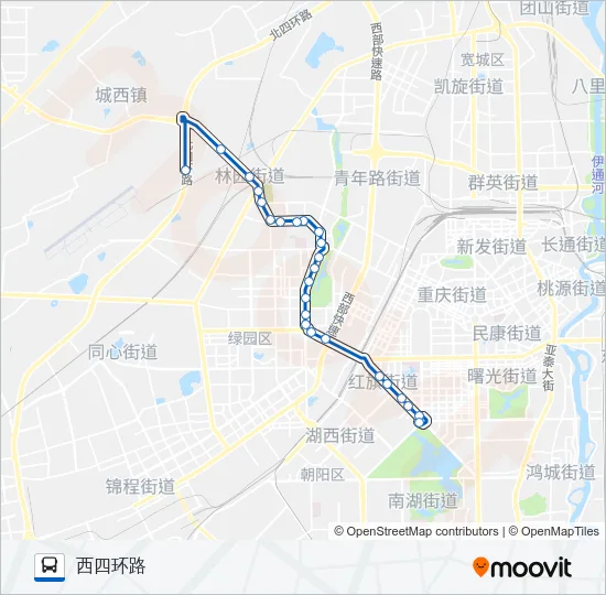 263路 Bus Line Map