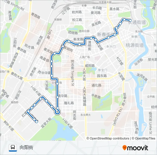 264路 Bus Line Map
