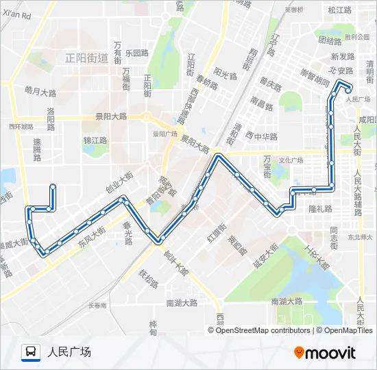 266路 Bus Line Map