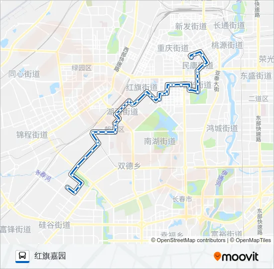 267路 Bus Line Map