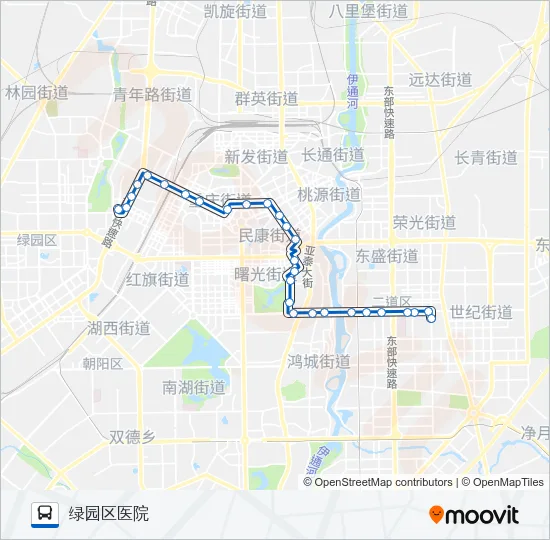 271路 Bus Line Map