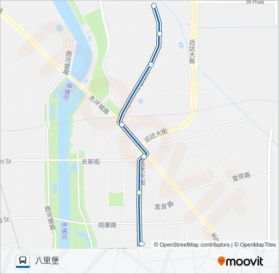 272路 Bus Line Map