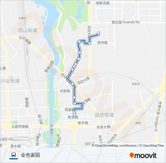 272路 Bus Line Map