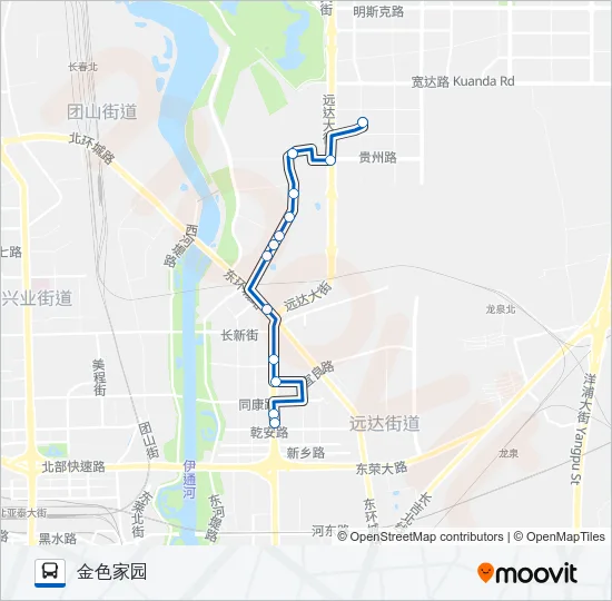 272路 Bus Line Map