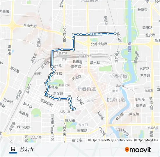 274路 Bus Line Map