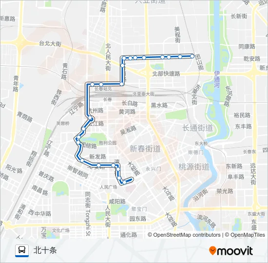 274路 Bus Line Map
