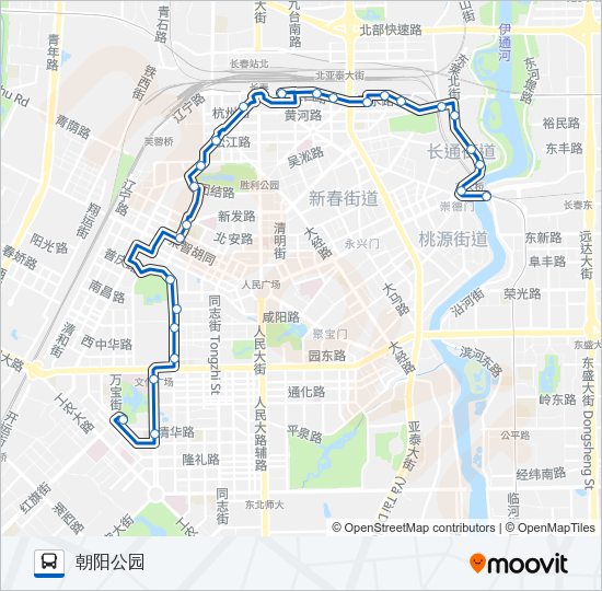 公交276路的线路图