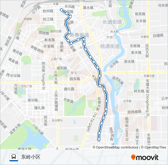 278路 Bus Line Map