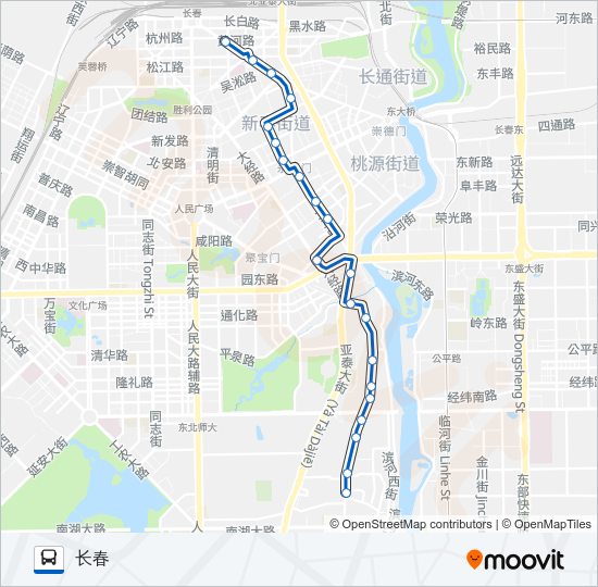 公交278路的线路图