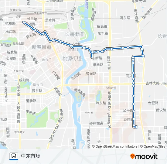 279路 Bus Line Map