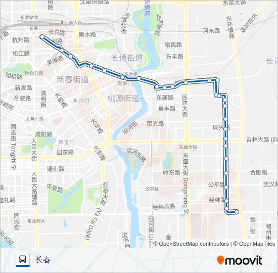 279路 Bus Line Map