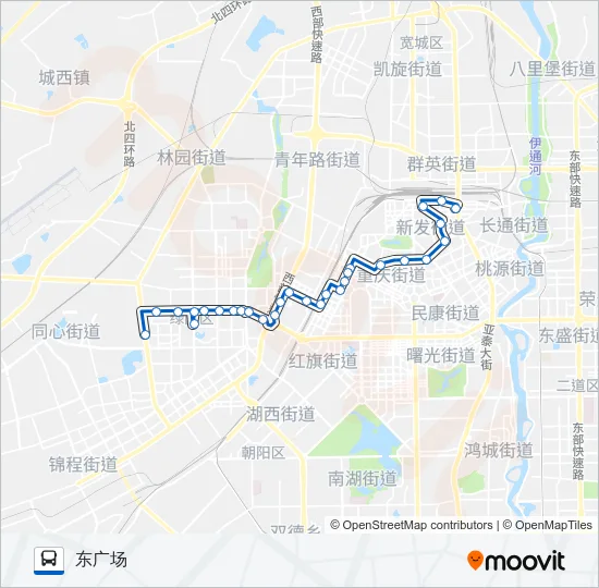 280路 Bus Line Map