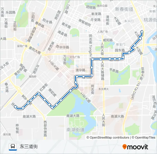 282路 Bus Line Map