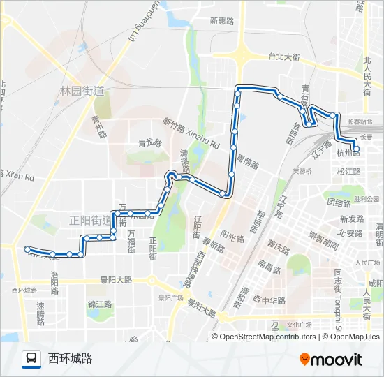 289路 Bus Line Map