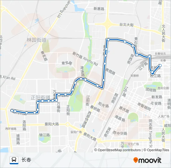 289路 Bus Line Map