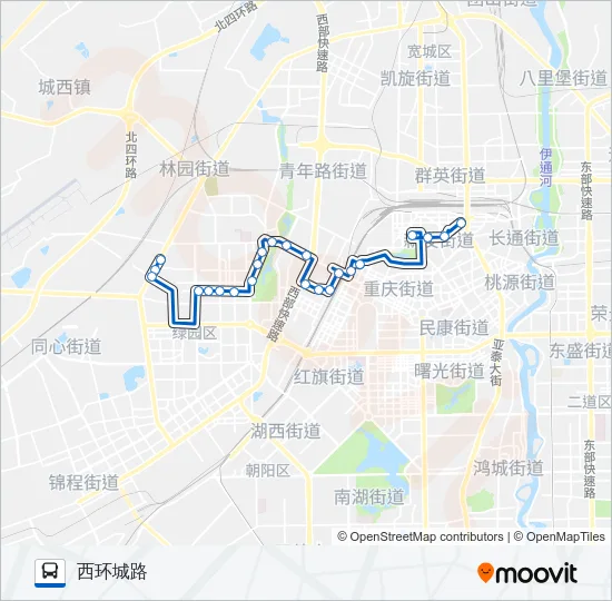 291路 Bus Line Map