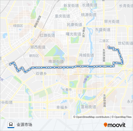 292路 Bus Line Map