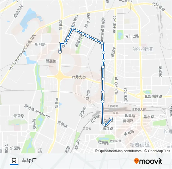 2路区间 Bus Line Map
