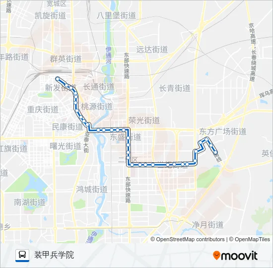 301路 Bus Line Map