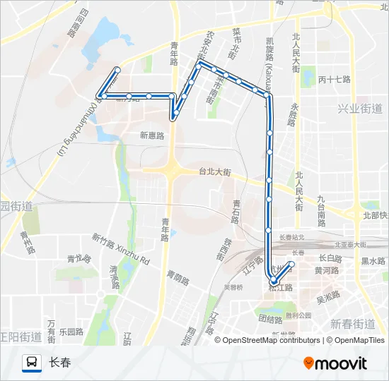 302路 Bus Line Map