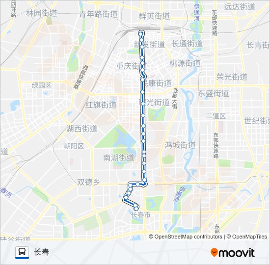 燕郊306路公交车路线图图片