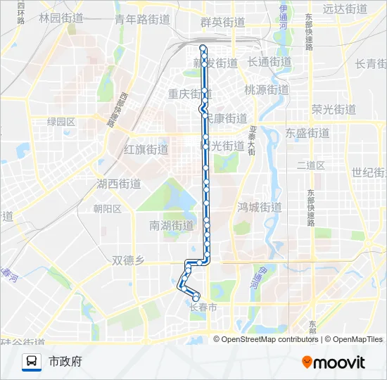 306路 Bus Line Map