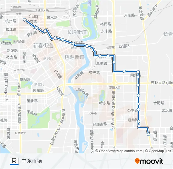 318路 Bus Line Map