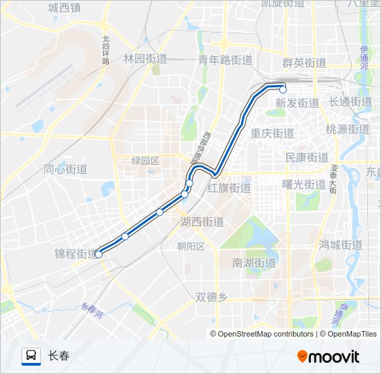 长春321公交车路线图图片