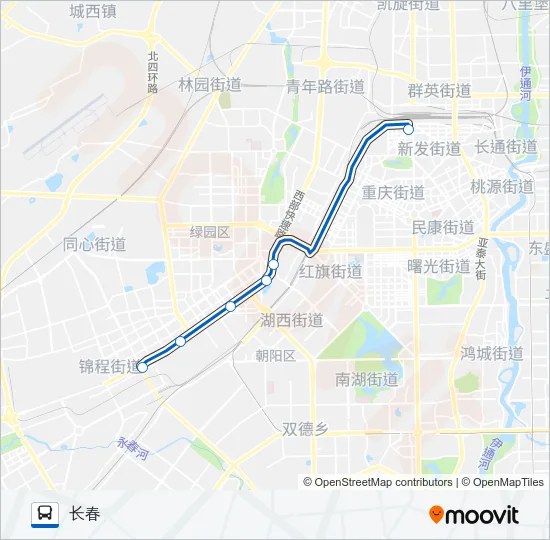 321路 Bus Line Map