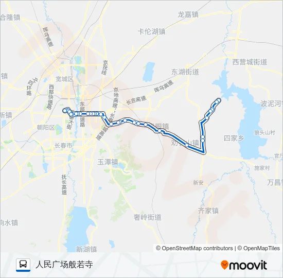 332路 Bus Line Map