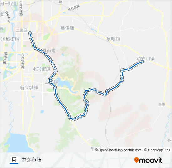 337路 Bus Line Map