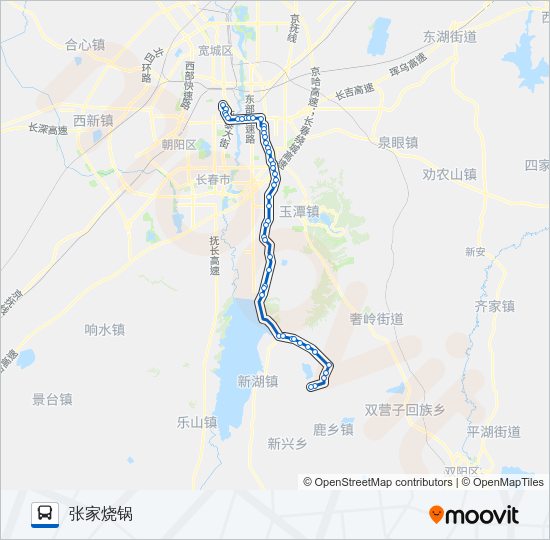 公交342路的线路图