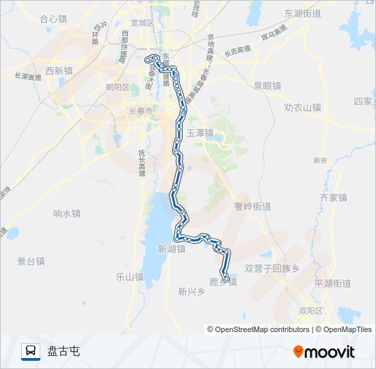 343路 Bus Line Map