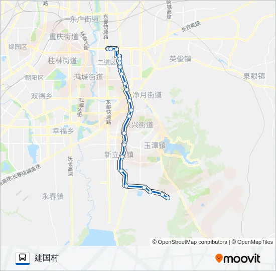 348路 Bus Line Map