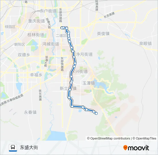 348路 Bus Line Map
