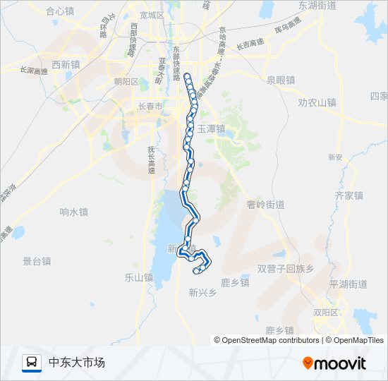 349路route Schedules Stops Maps 中东大市场