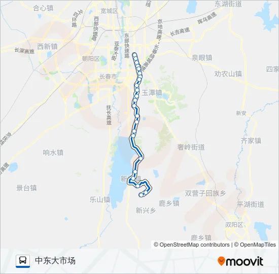 349路 Bus Line Map